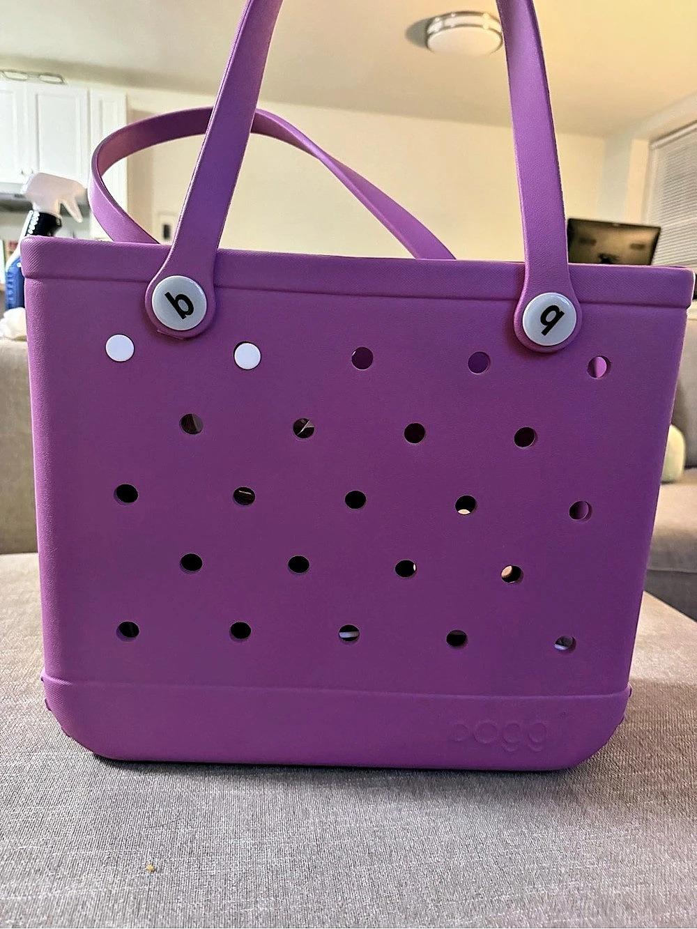 Bogg Bag Original Bogg Bag Purple & Yellow Tote